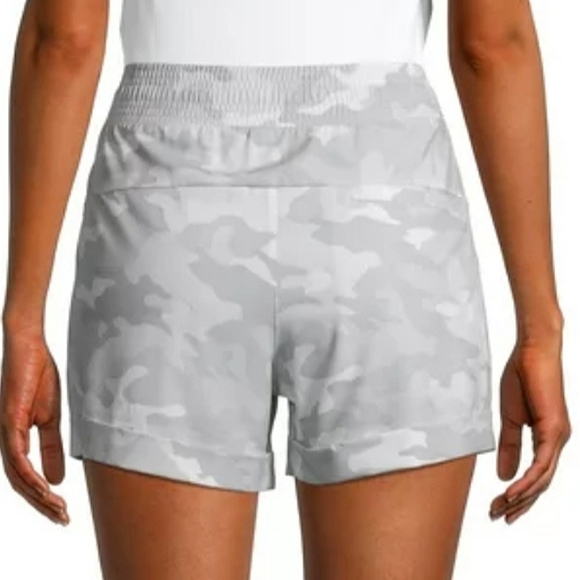 NWT AVIA Brand Women's Camo Slip-on Workout/Running/Commuter Shorts~Large~ - Picture 3 of 12